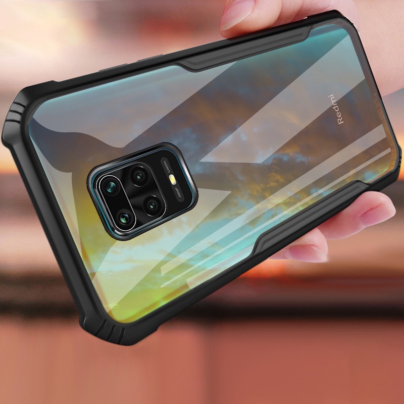 Clear Knife Back Cover Chống bụi Chống sốc TPU Bumper Túi khí Quad Angle Box Vỏ điện thoại siêu mỏng