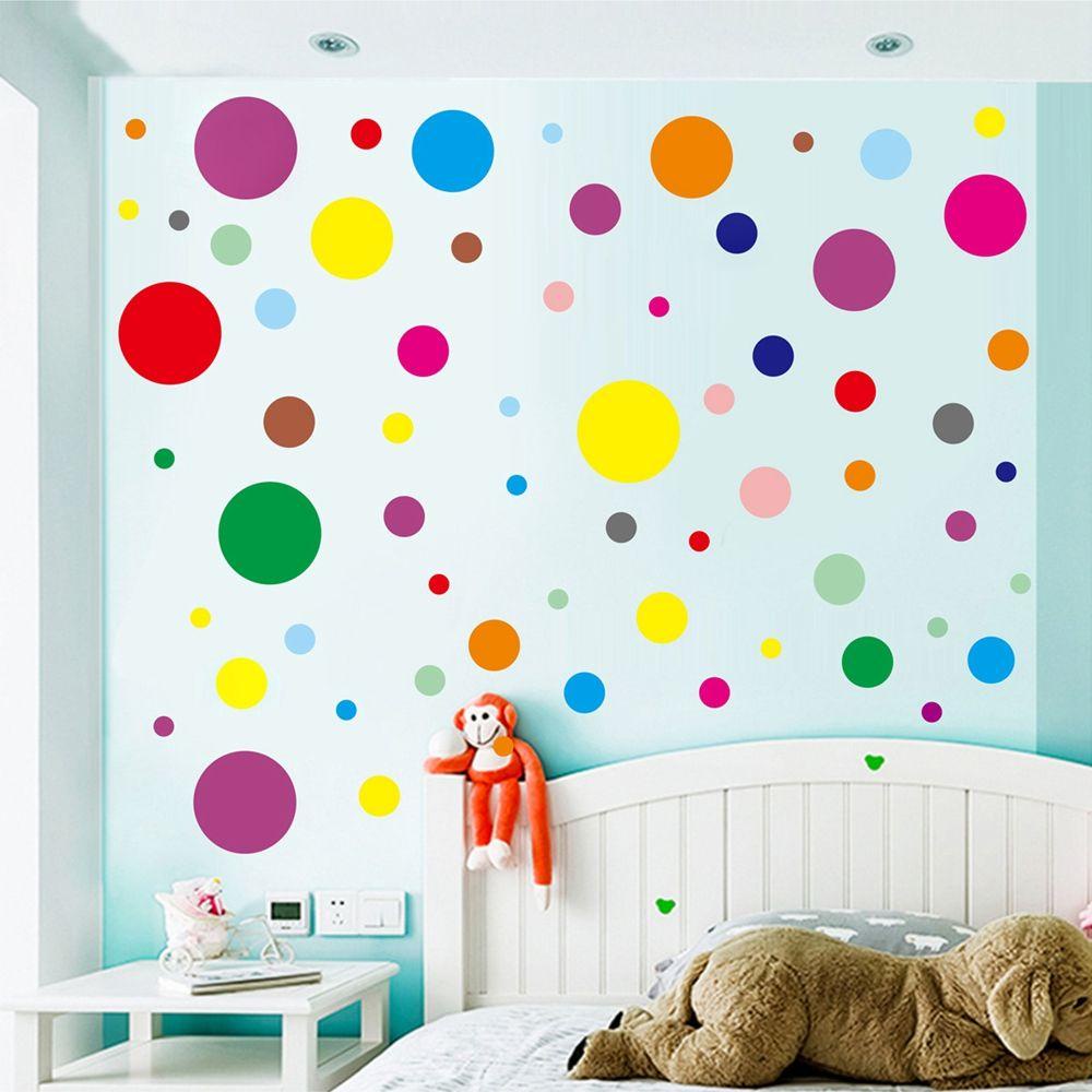 Sticker Dán Tường Họa Tiết Hoạt Hình Dễ Thương Bắt Mắt