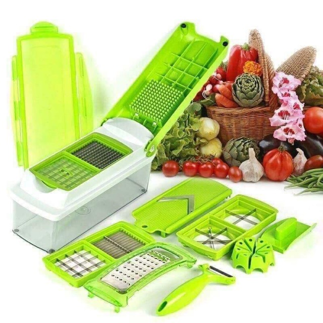 RẺ VÔ ĐỊCH Bộ cắt rau củ quả 10 món