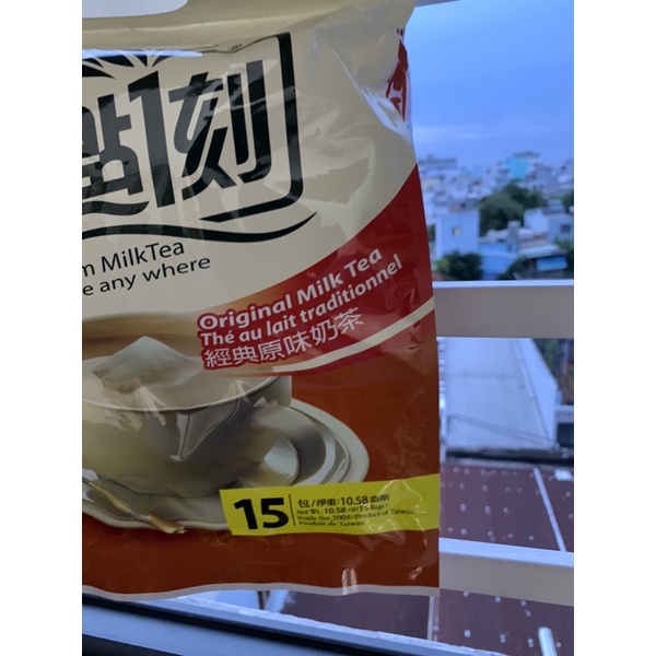 Trà sữa Đài Loan túi lọc 3:15PM vị truyền thống Original túi 15 gói (20g/gói)