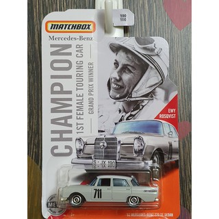 Xe mô hình 1:64 matchbox mercedes-benz champion