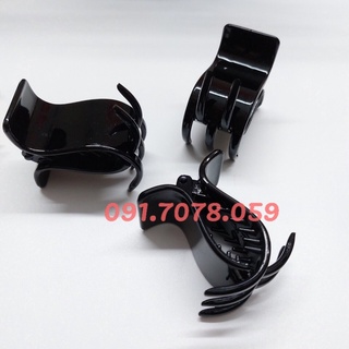 Kẹp tóc càng cua 5 răng đen hàng tốt