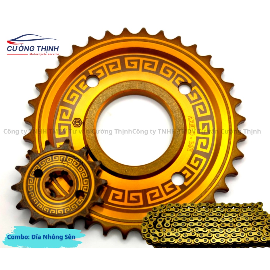 Nhông sên dĩa Axelo