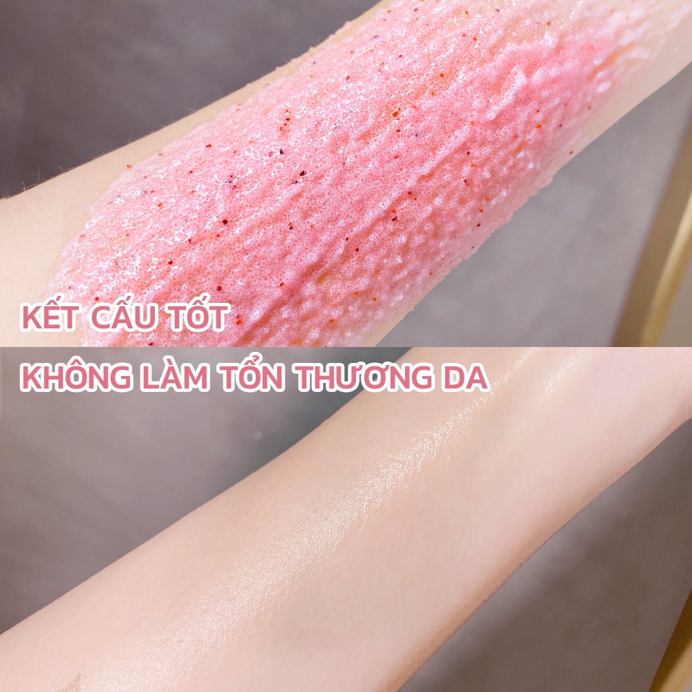Tẩy Tế Bào Chết Heyxi Chính Hãng Hàn Quốc Kem Tẩy Tế Bào Chết Body Loại Bỏ Chất Nhờn Mảng Bám Giúp Sáng Da Ngăn Ngừa Mụn