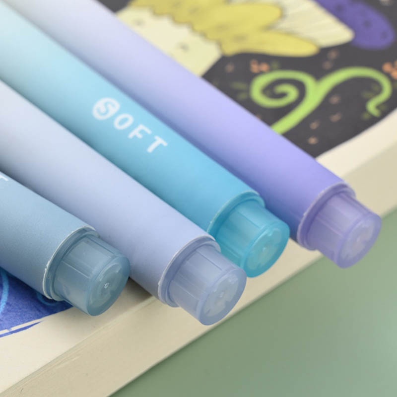Set 4 Bút Đánh Dấu Nhiều Màu Sắc Phong Cách Hàn Quốc