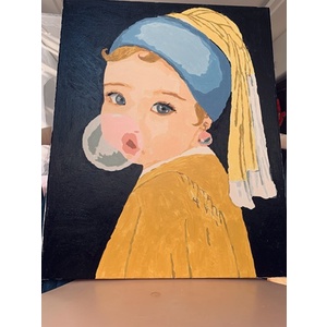 Tranh Cặp Đôi, Vợ Chồng Số Hoá Tự Tô 40x50cm DIY Painting By Number Pictures ORDER