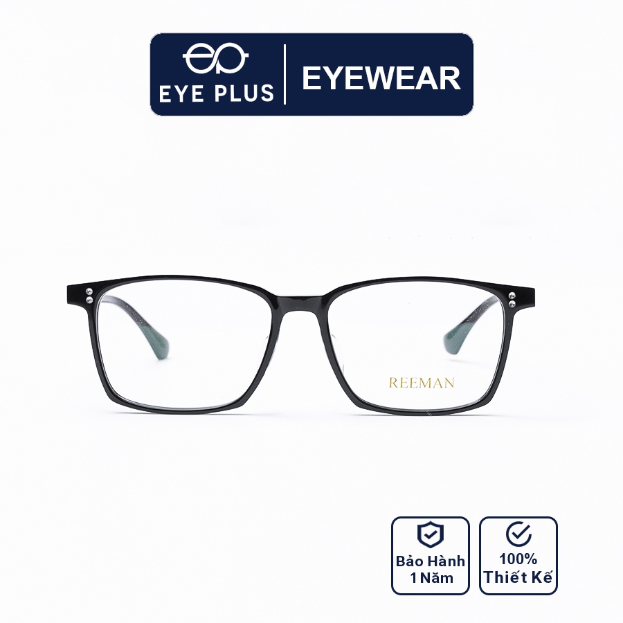 Gọng kính cận nam nữ EYE PLUS mắt vuông to ReeMan-8063
