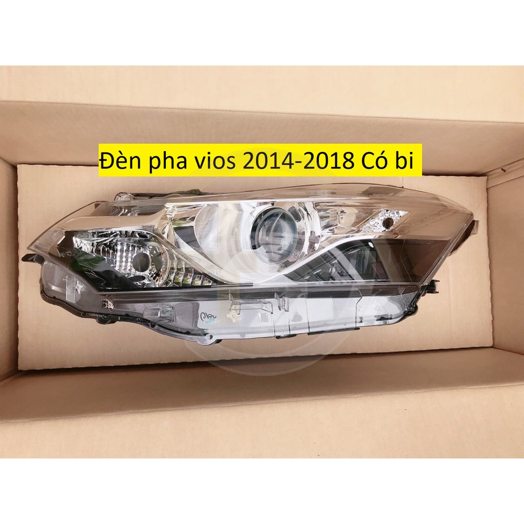 Đèn pha Vios 2014-2017 có bi xenon chính hãng