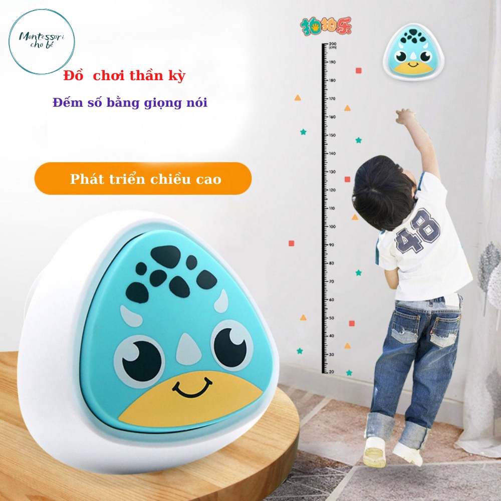 Bộ Đếm Nhảy Cao - Đồ Chơi Vận Động Chạm Nhảy Tăng Chiều Cao Cho Bé, Đếm Số Giọng Nói Montessori   (1533DNC)