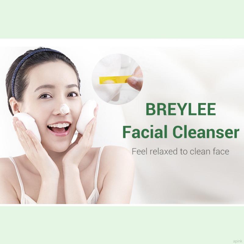 Sữa Rửa Mặt Hỗ Trợ Giảm Mụn Đầu Đen Kiểm Soát Dầu Thu Nhỏ Lỗ Chân Lông BREYLEE 100g