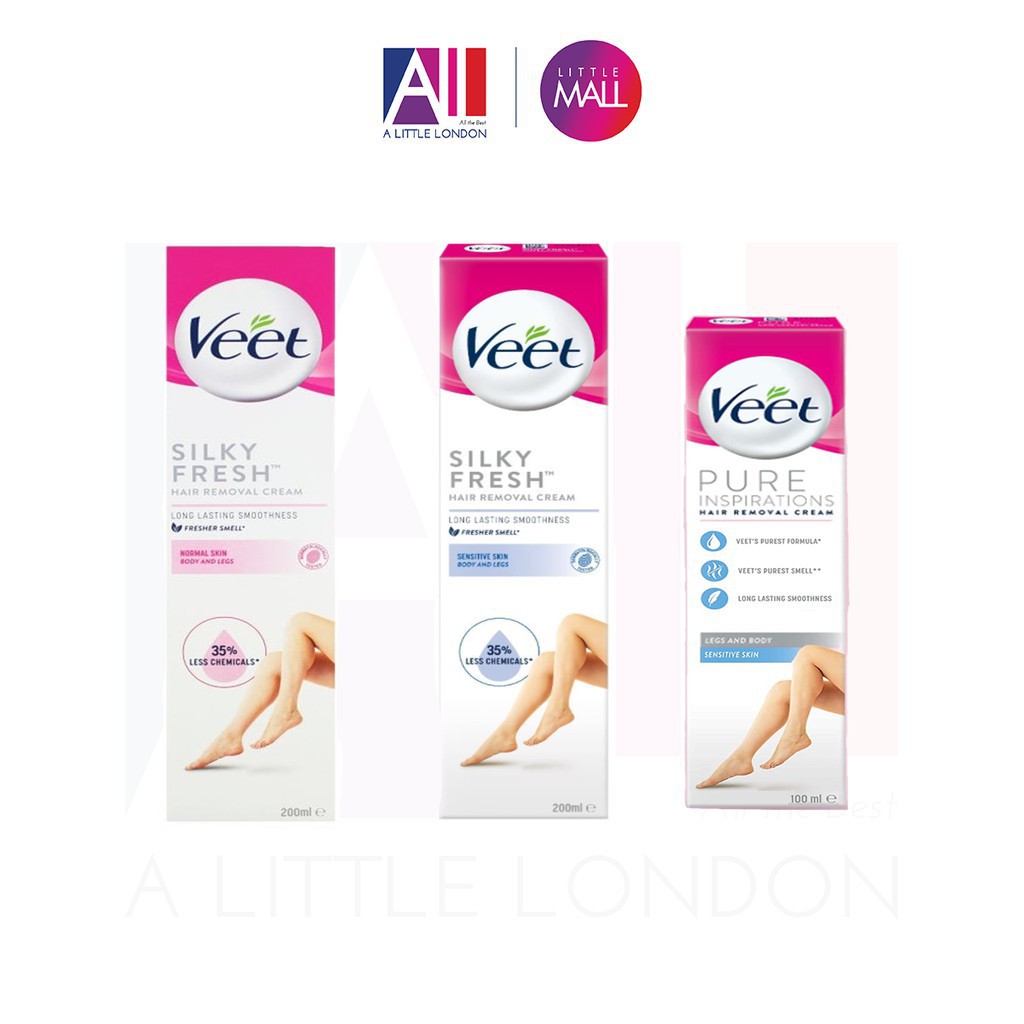 Kem tẩy lông Veet Hair Removal Cream 100ml huyền phi tẩy lông chân tay nách vùng kín không gây đau rát - LaLa Beauty