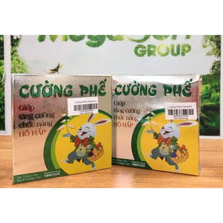 cường phế hỗ trợ hô hấp hộp 10 ống