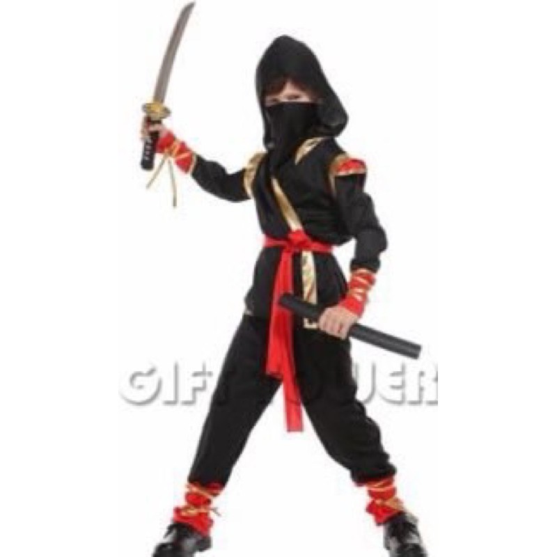 bộ hoá trang Haloween Ninja kèm phụ kiện[ HÀNG Y HÌNH]