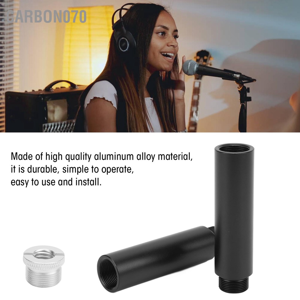 Carbon070 2pcs Bộ mở rộng thanh giữ mic