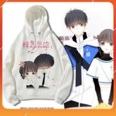 ( SALE SỐC ) Áo Hoodie Truyện Tranh Manhua Con Tim Rung Động