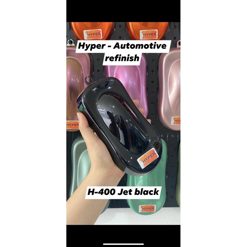 Sơn Hyper màu Đen H-400 Jet black (Lon 1 lít)