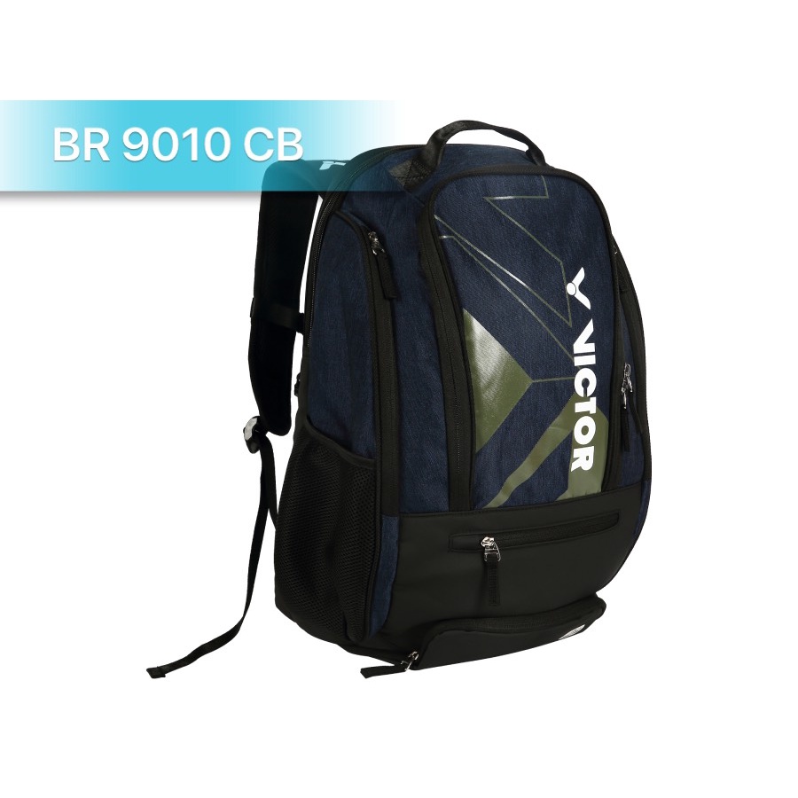 Balo cầu lông Victor BR9010, balo vợt Victor chính hãng, bao đựng vợt cầu lông victor giá rẻ cao cấp, túi đựng vợt