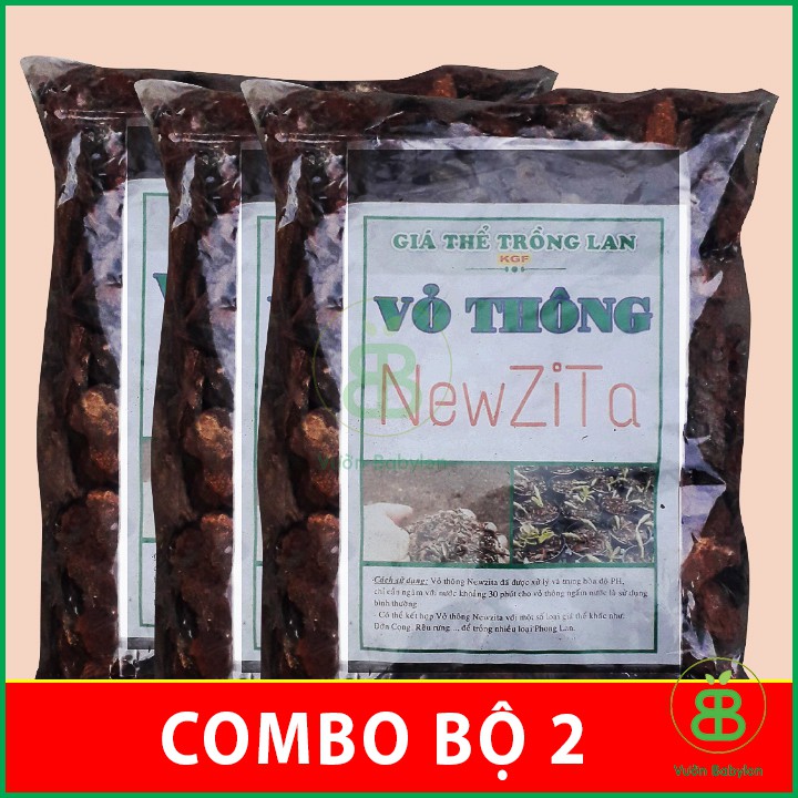 Vỏ thông NEW ZITA đã qua xử lý 2 gói