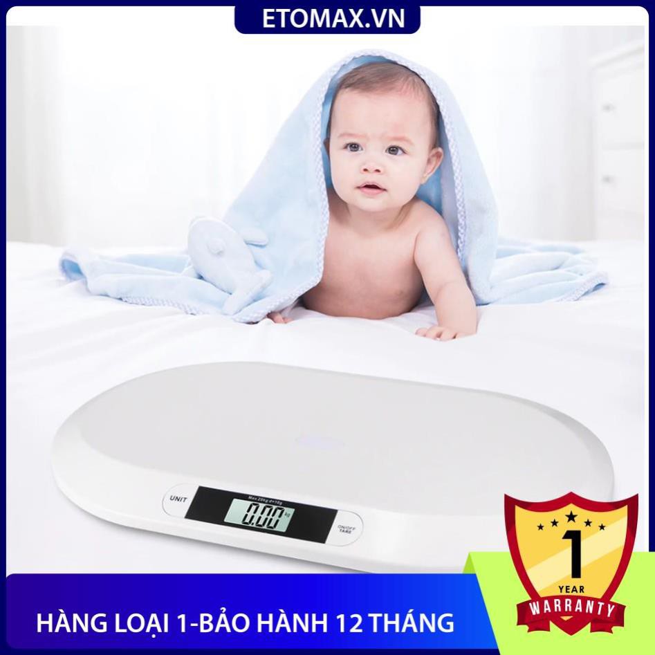 [Hàng cao cấp-Freeship] Cân trẻ em điện tử Baby Scale DL-13D 20kg/10g