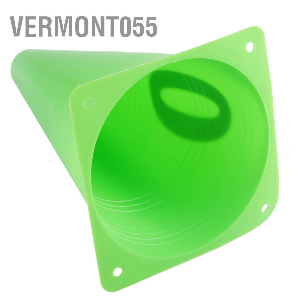 Có thể bán buôn 10pcs 23cm Green Soccer Training Cone Number 0-9 Football Barriers Marker Vermont055 Hàng giao ngay