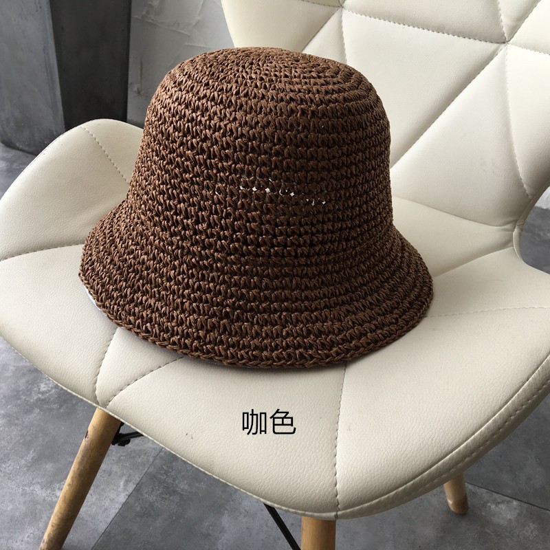 Nón Tai Bèo Vành Nhỏ Màu Sắc Đơn Giản Thời Trang Mùa Hè Cho Nữ