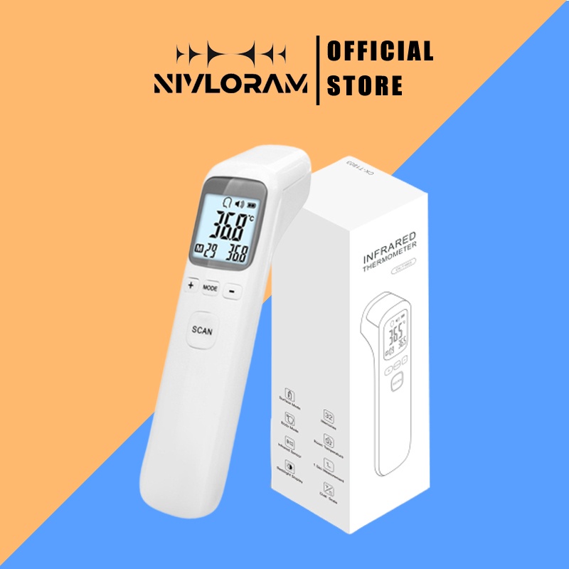Nhiệt Kế Hồng Ngoại Nhiệt Kế Điện Tử Cầm Tay Đo nhiệt độ cực nhanh và chính xác bảo vệ sức khỏe cho cả gia đình