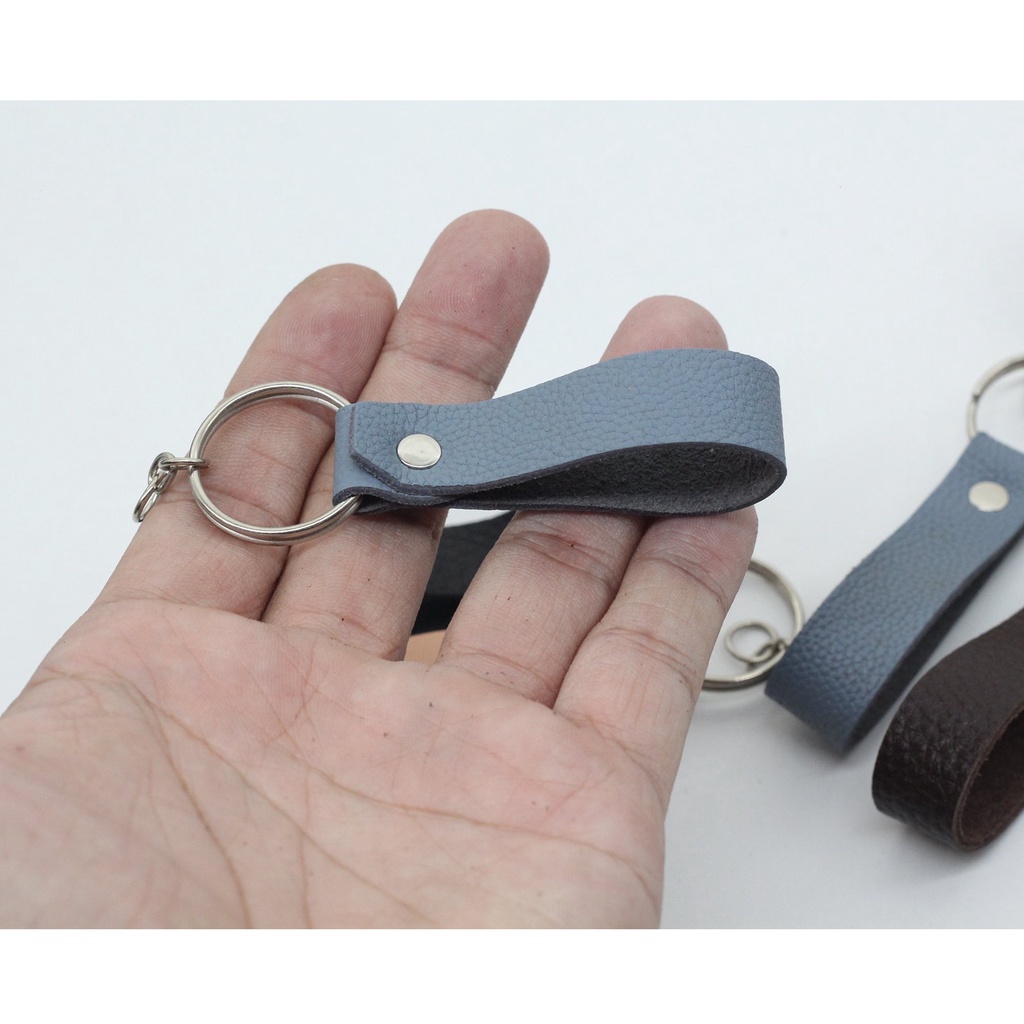 Móc Khóa Đẹp, Móc Khóa Da Bò Thật 100% Đeo Quần