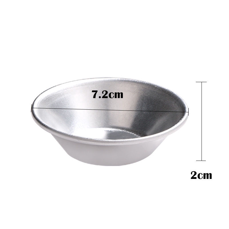Set 10 Khuôn Làm Bánh Trứng Bằng Hợp Kim Nhôm Tiện Dụng