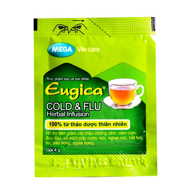 Trà thảo dược Eugica Cold & Flu