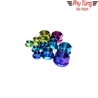 Tán Hở Titan Gr5 5li 6li 8li 10li 12li 14li Bắt Tay Thắng, Đĩa Tải Cốt Bánh Và Nhiều Vị Trí Cùng Kích thước-PTTT