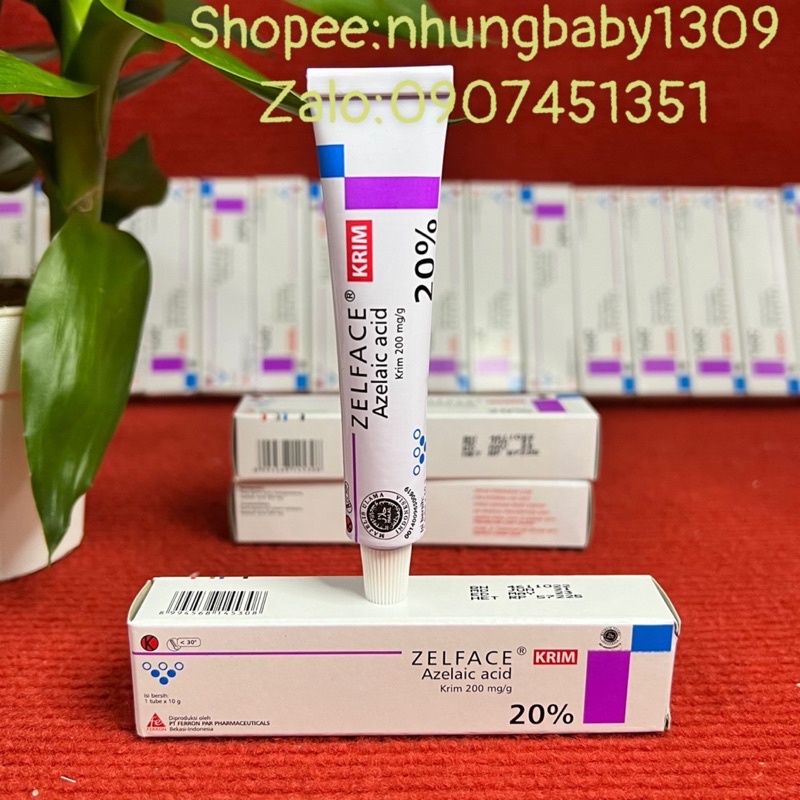 Zelface Azelaic Acid 20% xoá mụn,giảm sắc tố