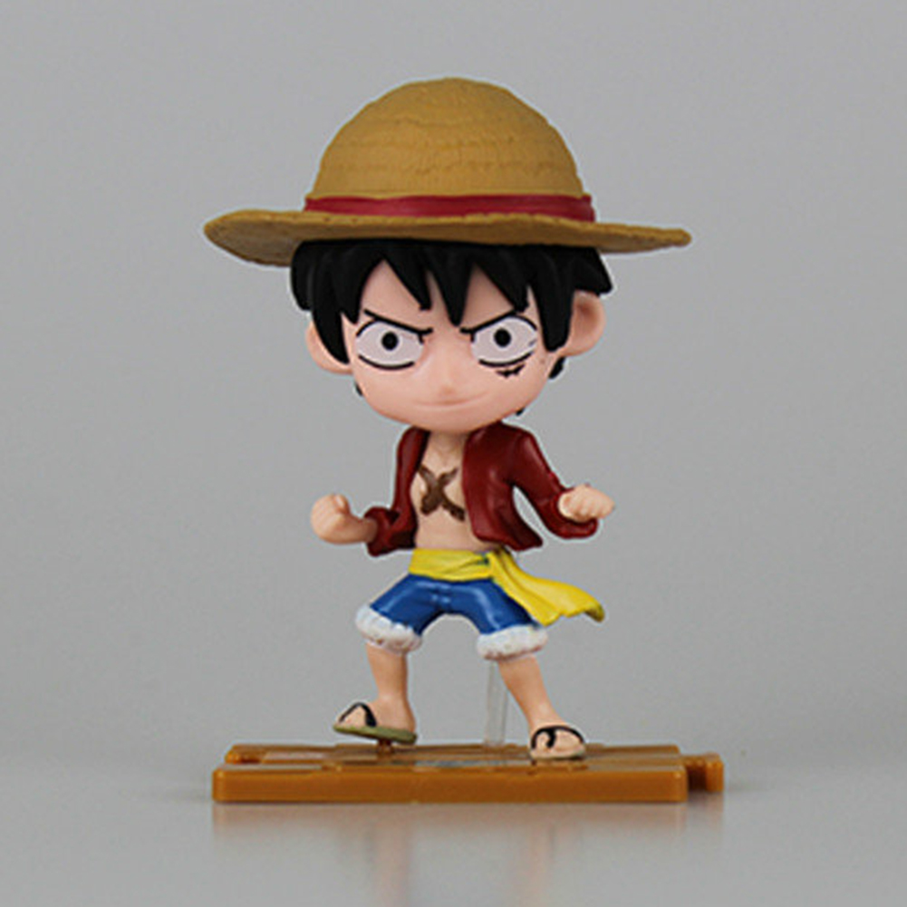 Set 10 Mô Hình Nhân Vật Luffy Trong Phim Hoạt Hình One Piece