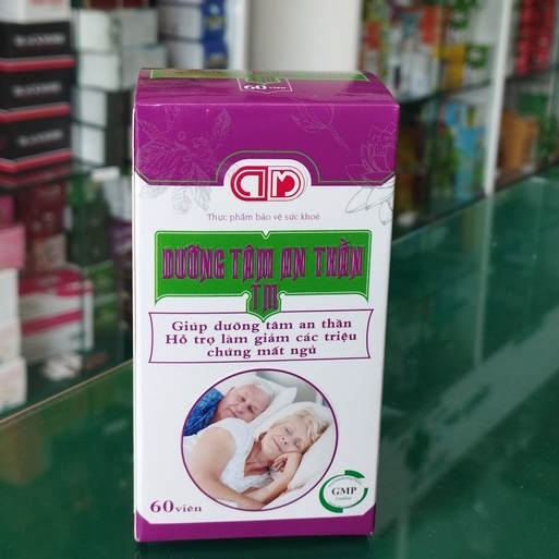 Dưỡng Tâm An Thần TM -  Hỗ trợ hỗ trợ làm giảm các triệu chứng mất ngủ, suy nhược thần kinh do lo âu, căng thẳng