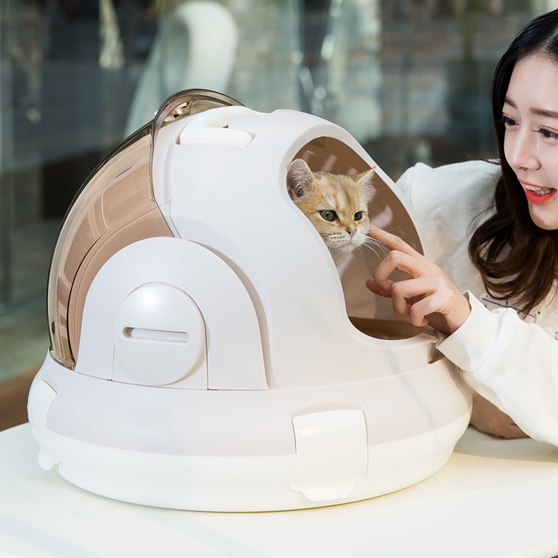 Lồng vận chuyển Cat Space tròn cho chó mèo