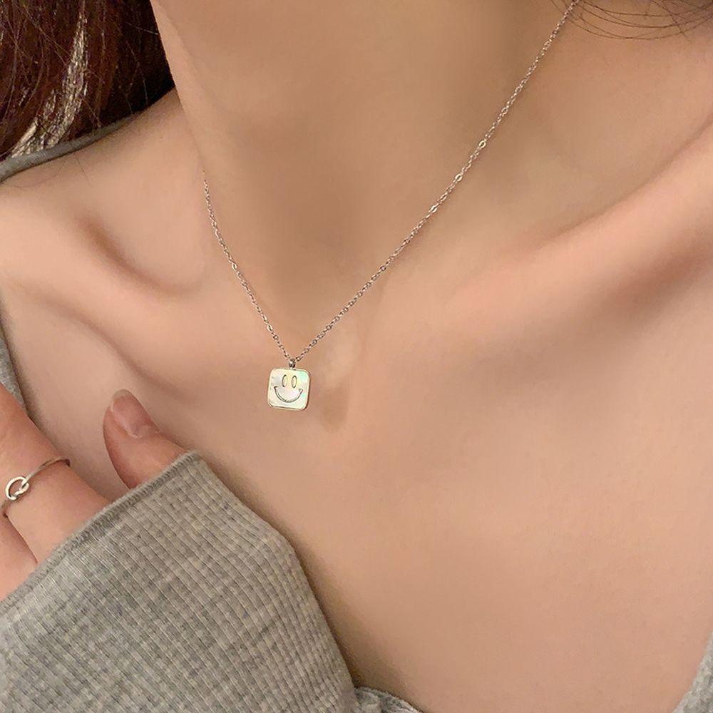 AROMA Vòng cổ Mặt Vỏ Sò Tự Nhiên Sang Trọng Ngọt Ngào