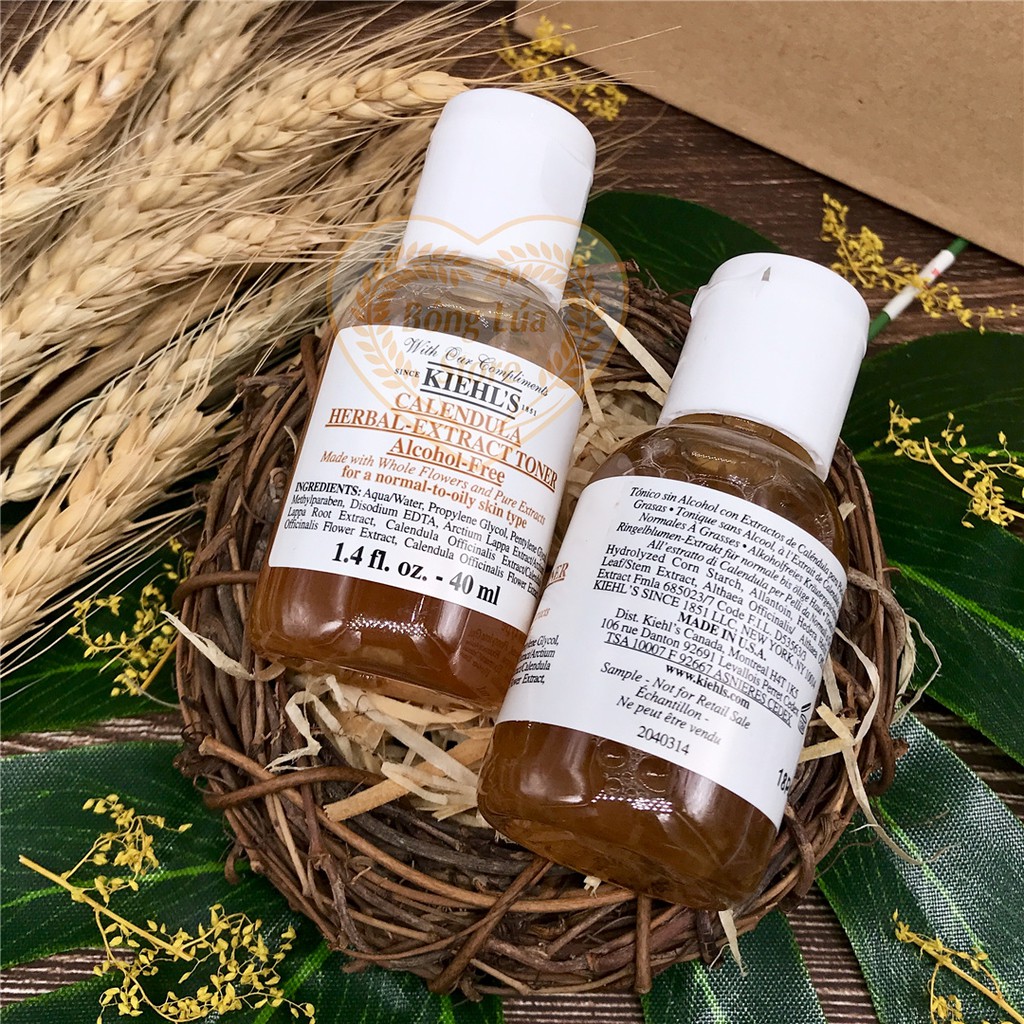 Toner Hoa Cúc Dưỡng Da Dịu Nhẹ Kiehl's / Kiehls Calendula Herbal Extract Alcohol-free 40ml | BigBuy360 - bigbuy360.vn