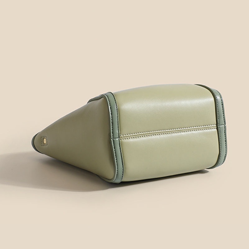 IELGY Túi Xách tote Cầm Tay Sức Chứa Lớn Ghép Mảnh Chất Lượng Cao Cho Nữ