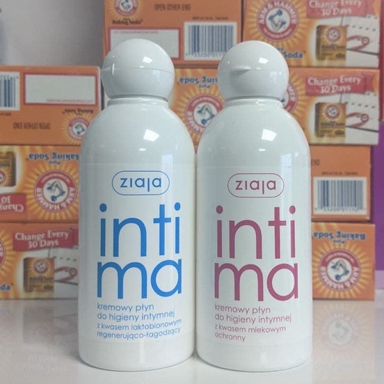 Nước rửa phụ khoa Intima ZIAJA - ddvs phụ nữ màu hồng và xanh dương 200ml