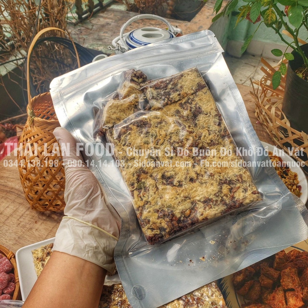 Thanh Gạo Lứt Chà Bông Mix Hạt Dinh Dưỡng Túi 500Gr (Thanh gạo lứt ngũ cốc chà bông)