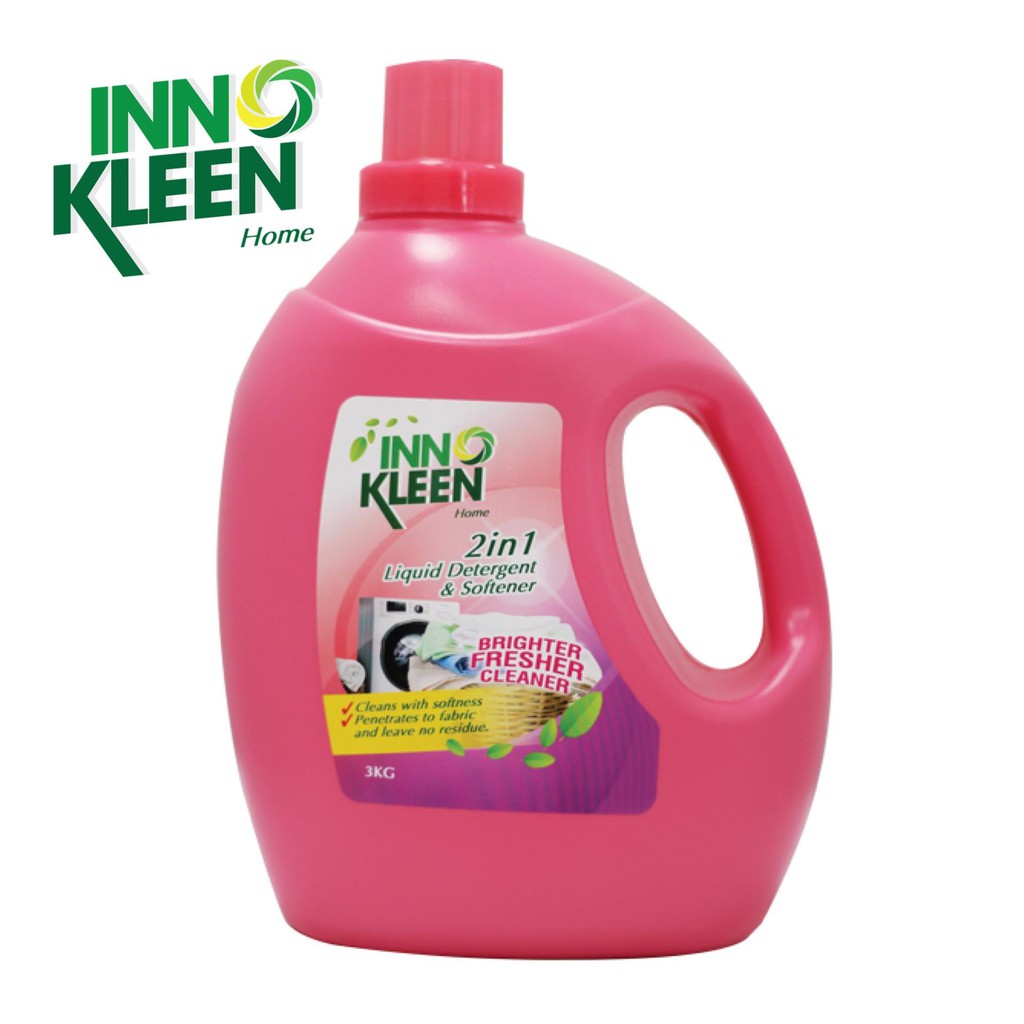 Nước Giặt Xả Innokleen 3 Lít Diệt Khuẩn Khử Mùi 2 trong 1 Giặt Sạch Vết Bẩn Lưu Giữ Hương Thơm