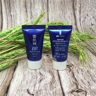 Kem Kose BB Lót Đa Năng Trắng da WHITE BB CREAM #01 SPF 40 PA+++ 6g