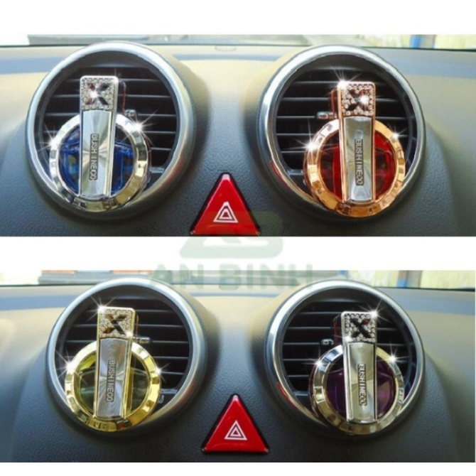 Nước Hoa Kẹp Cửa Gió Điều Hoà Ô Tô Sang Trọng, Quý Phái - Tinh Dầu Thơm Dùng Cho Xe Ô Tô