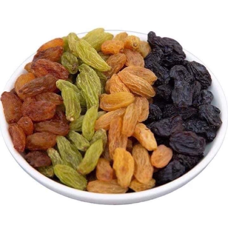 Nho Chile 3 vị, Nho mix 3 vị ( hũ pet 500gr)