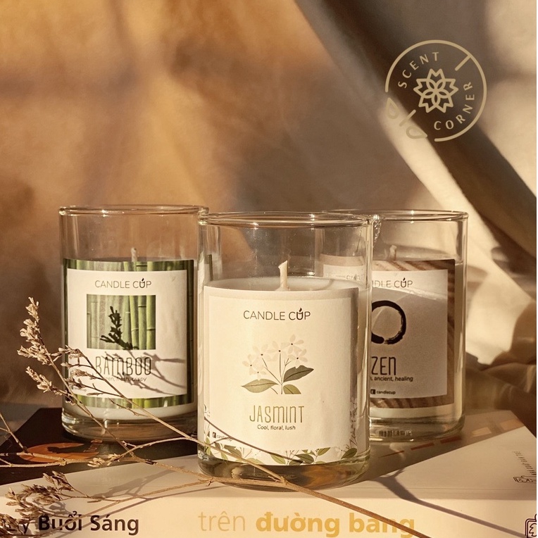 Nến Thơm Tinh Dầu Thiên Nhiên Candle Cup - AGAYA | An Toàn | Không Khói