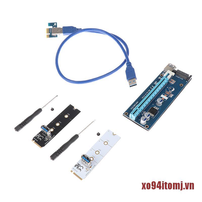 Card Mở Rộng Pcie H1111Z Ngff M.2 Slot Sang Usb3.0 Pci-E Riser Card M2 | BigBuy360 - bigbuy360.vn