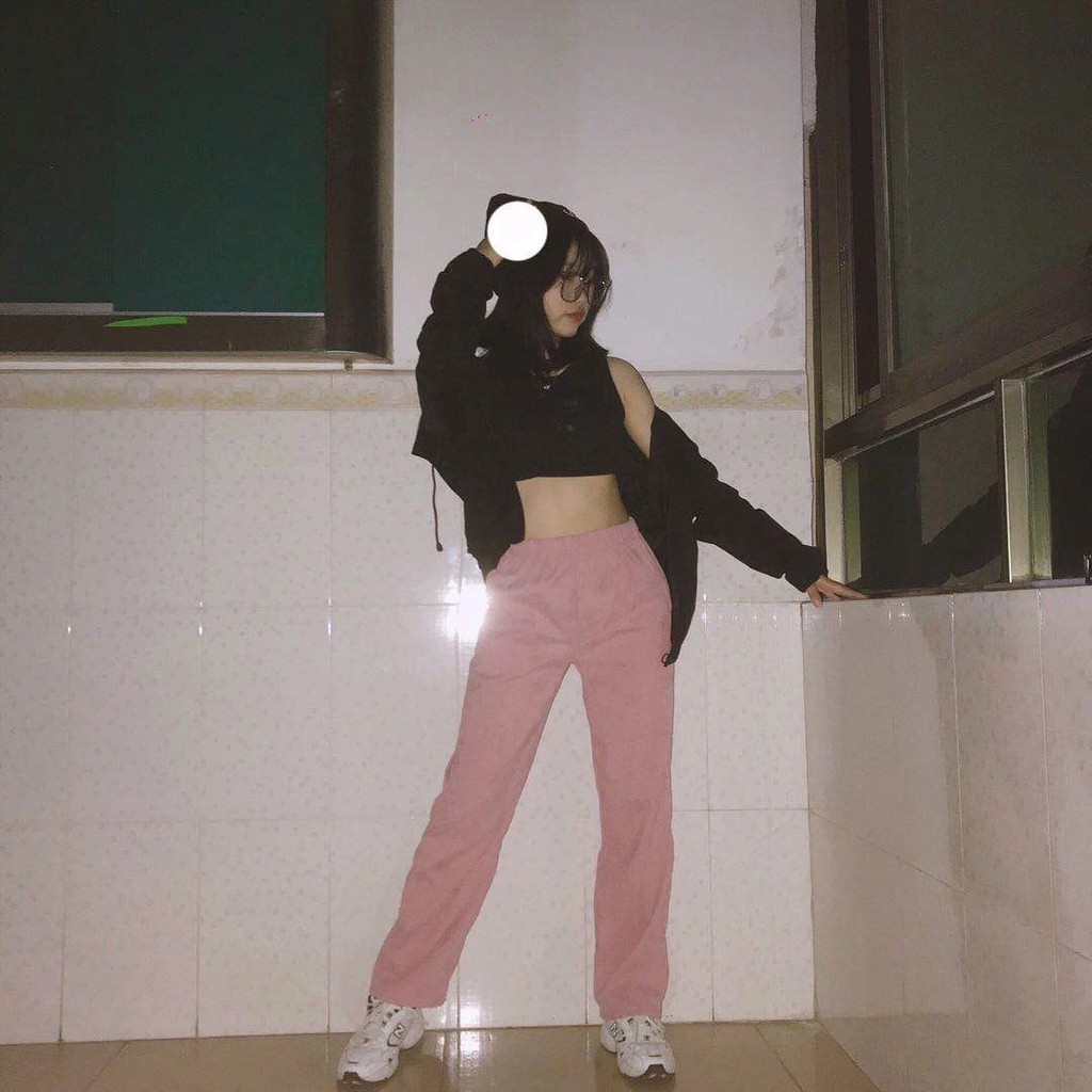 Quần nhung tăm phong cách Hàn Quốc - ảnh thật cận chất | BigBuy360 - bigbuy360.vn