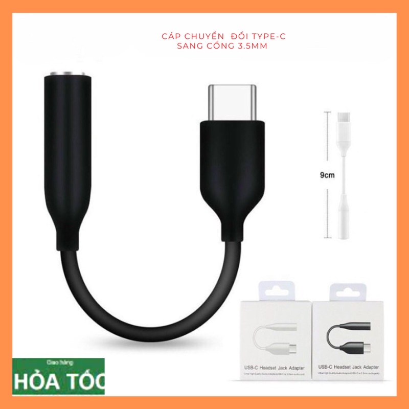 Cáp chuyển đổi tai nghe từ Type -C sang jack 3.5mm