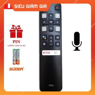 Điều khiển TV TCL SMART Có Micro Giọng nói Hàng chuẩn chính hãng - Sử dụng cho các Tv TCL đời mới nhất - Giá tốt nhất