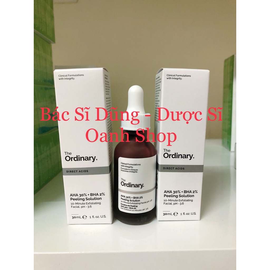 Peel da The Ordinary AHA 30%+BHA 2% Peeling Solution 30ml