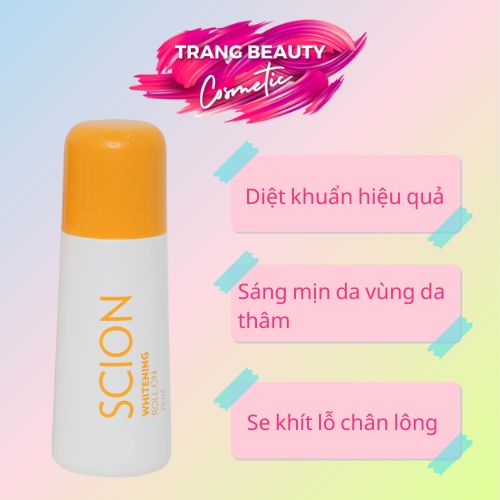 Lăn khử mùi cơ thể Scion Pure White Roll On Nuskin